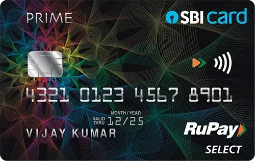 SBI Prime Credit Card card image