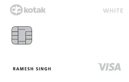 Kotak White Credit Card card image