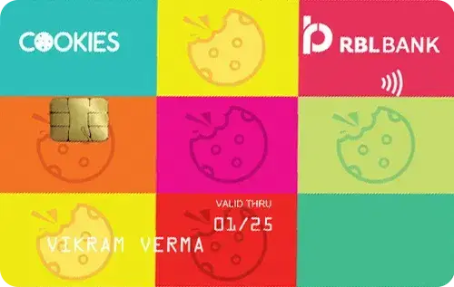 RBL Bank Cookies Credit Card card image