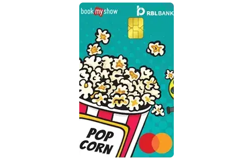 RBL Bank Popcorn Credit Card card image