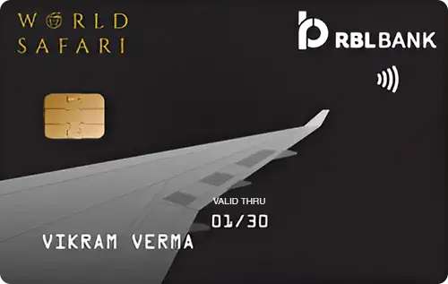 RBL World Safari Credit Card card image