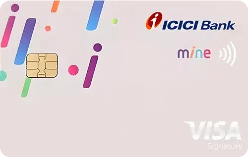 ICICI Bank Mine Credit Card card image