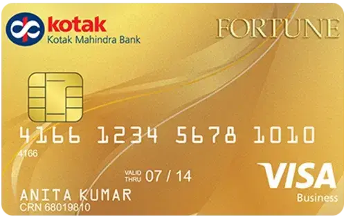 Kotak Bank Fortune Gold Card card image