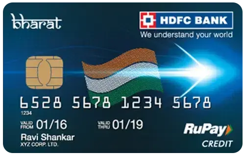 HDFC Bank Bharat Credit Card card image