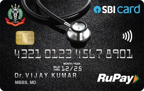 Doctors IMA SBI Card card image