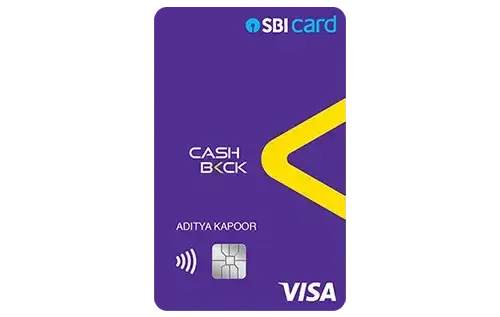 Cashback SBI Credit Card card image
