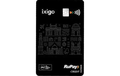 ixigo AU Credit Card card image