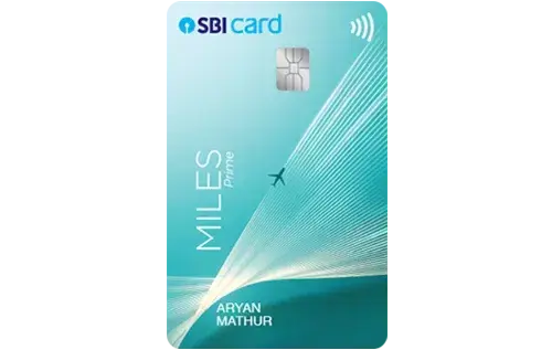 SBI Card MILES PRIME card image