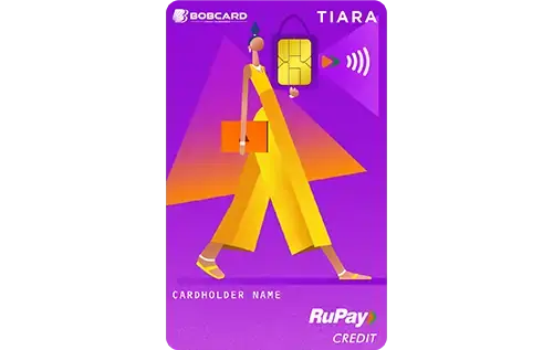 BOBCARD Tiara Credit Card card image