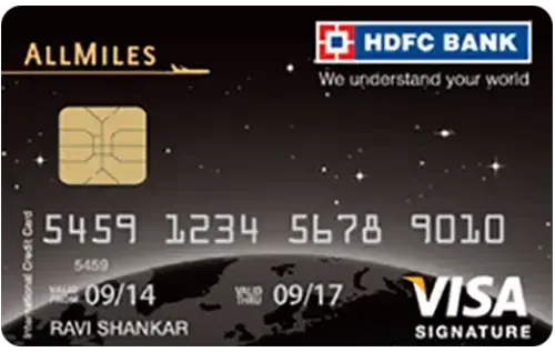 HDFC Bank All Miles Credit Card card image