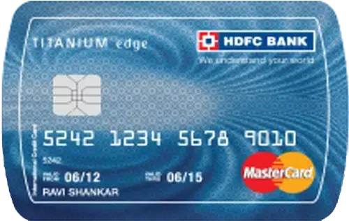 HDFC Bank Titanium Edge Credit Card card image