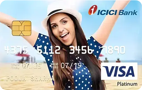 ICICI Bank Expressions Credit Card card image