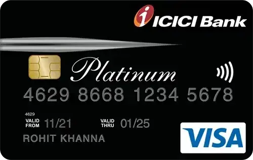 ICICI Bank Platinum Chip Credit Card card image