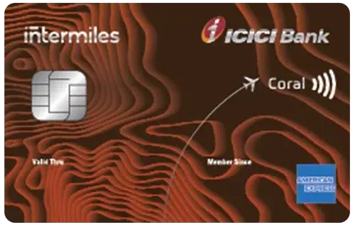 InterMiles ICICI Bank Coral Credit Card card image