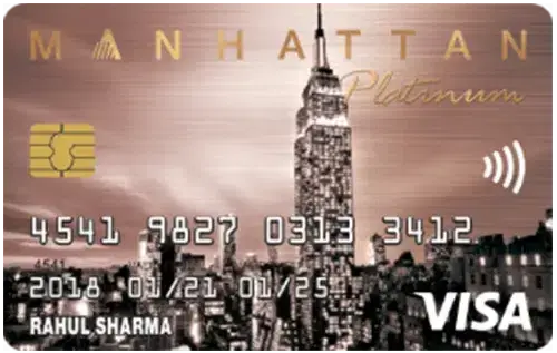 Standard Chartered Manhattan Credit Card card image