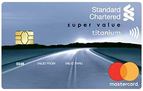 Standard Chartered Super Value Titanium Credit Card card image