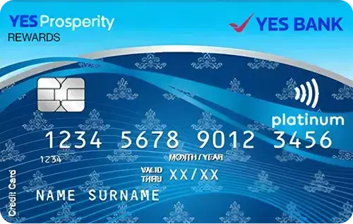 YES Prosperity Rewards Credit Card card image