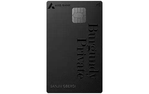 Axis Bank Burgundy Private Credit Card card image