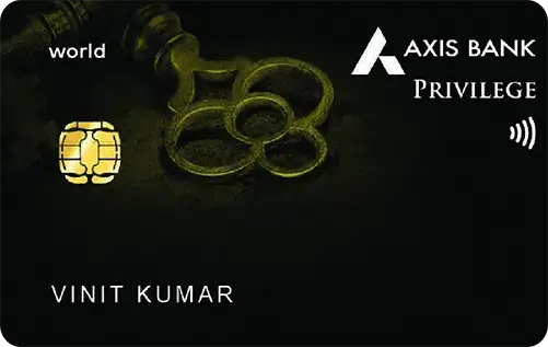 Axis Bank Privilege Credit Card card image