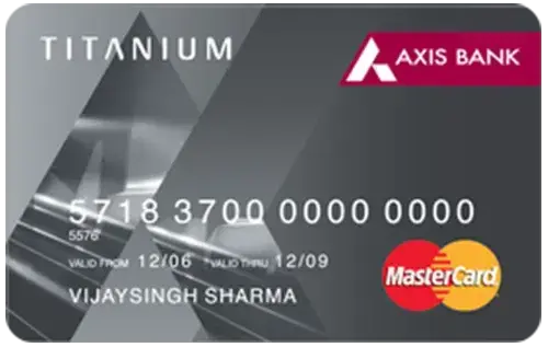 Axis Bank Titanium Smart Traveler Credit Card card image