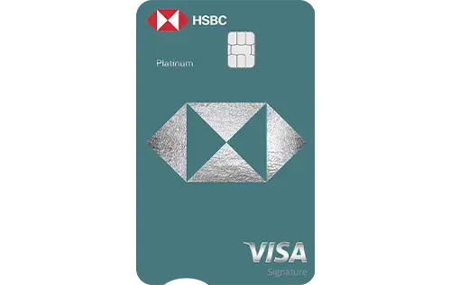 HSBC Visa Platinum Credit Card card image