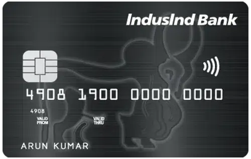 IndusInd Bank Platinum Credit Card card image