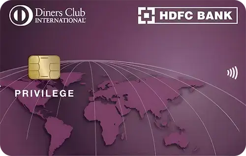 HDFC Bank Diners Club Privilege Credit Card card image