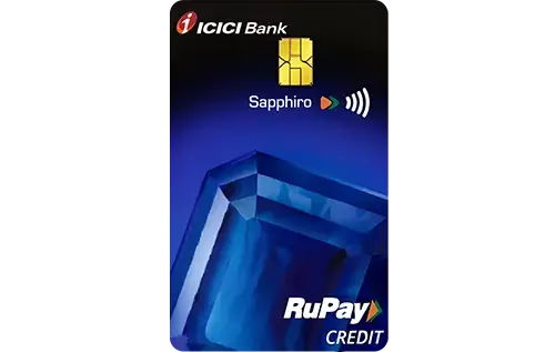 ICICI Bank Sapphiro Credit Card card image