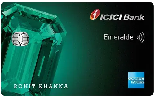 ICICI Bank Emeralde Credit Card card image