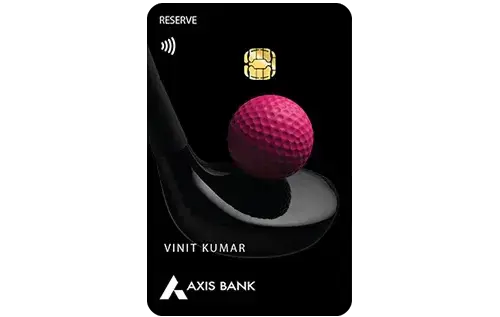 Axis Bank Reserve Credit Card card image