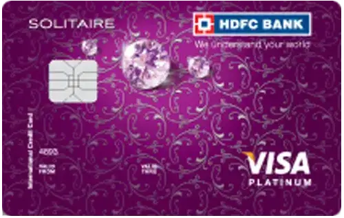 HDFC Bank Solitaire Credit Card card image
