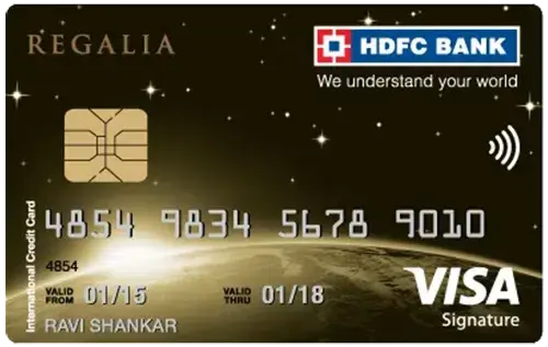 HDFC Bank Doctors Regalia Credit Card card image