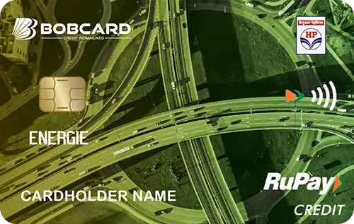 HPCL ENERGIE BOBCARD Credit Card card image