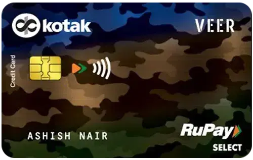Kotak Veer Select Credit Card card image