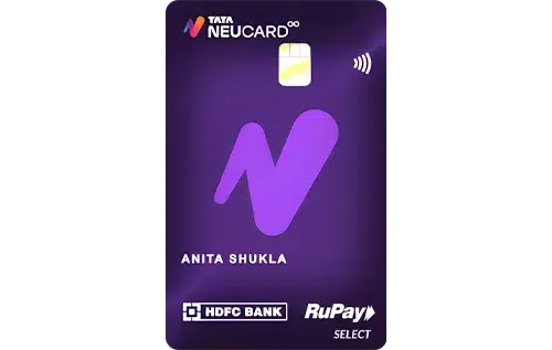 Tata Neu Infinity HDFC Bank Credit Card card image