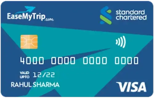 Standard Chartered EaseMyTrip Credit Card card image