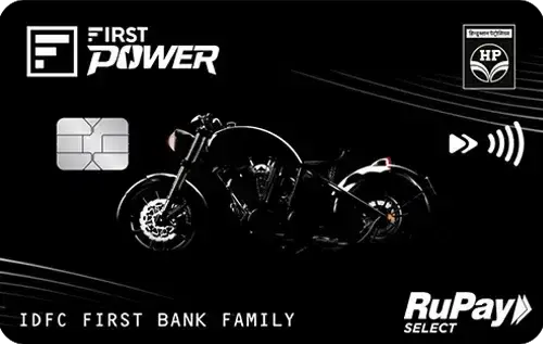 IDFC HPCL FIRST Power Credit Card card image