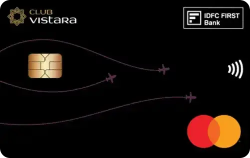 Club Vistara IDFC First Credit Card card image
