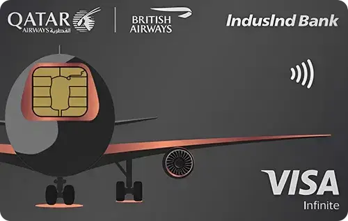 IndusInd Bank Avios Visa Infinite Credit Card card image