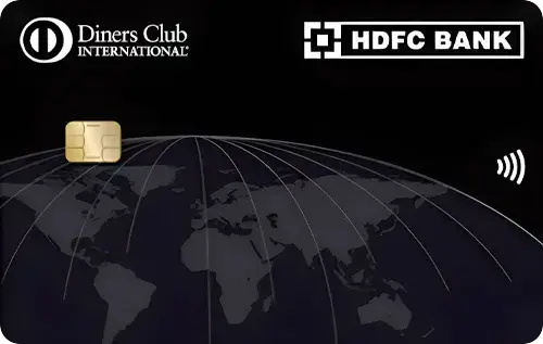 HDFC Bank Diners Club Black Metal Edition Credit Card card image