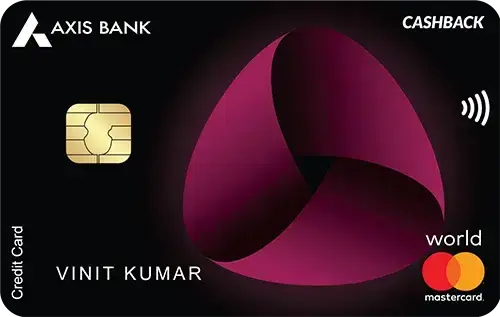 Axis Bank Cashback Credit Card card image