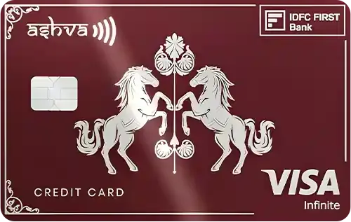 IDFC First Bank Ashva Metal Credit Card card image