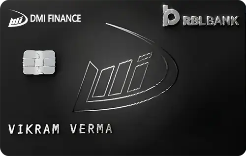 RBL Bank DMI Finance Credit Card card image